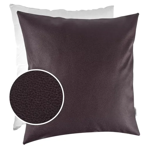 Kissenbezüge Braun von Kisska