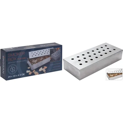 Vaggan BBQ Smoker Box Räucherbox Edelstahl