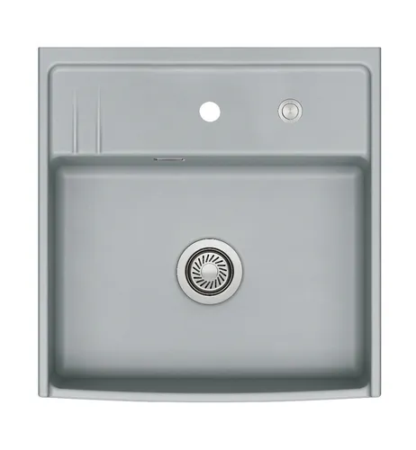 KeraDomo Elementspüle KENTRO 60 TITAN für AP-Tiefe 60 cm von systemceram