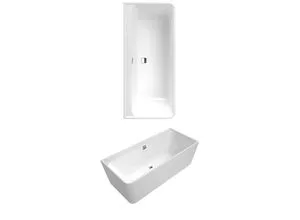 Villeroy & Boch Badewanne „Collaro“ 179 × 79 cm, rechts von Villeroy & Boch