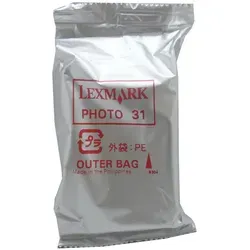 Original Lexmark Tintendruckkopfpatrone 31 farbig photo für P 900 Blister