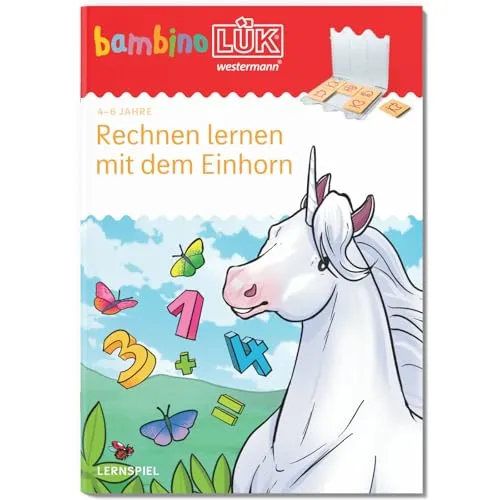 bambinoLÜK: 4/5/6 Jahre - Vorschule Rechnen lernen mit dem Einhorn (bambinoLÜK-Übungshefte: Vorschule)