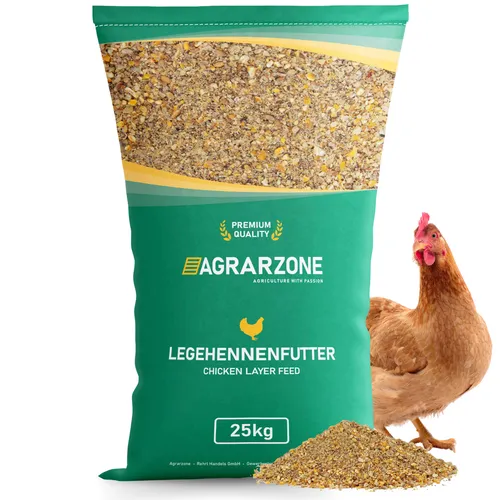 Agrarzone Legehennenfutter Premium Legemehl 25 kg Hühnerfutter Geflügelfutter