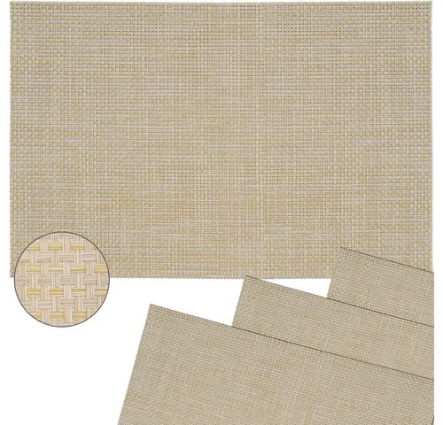 Tischsets Beige von matches21 HOME & HOBBY