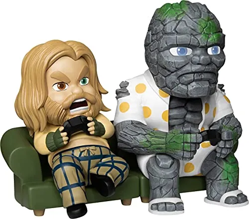 Avengers: Endgame Mini Egg Attack Figur Bro Thor & Korg Game Time 8 cm