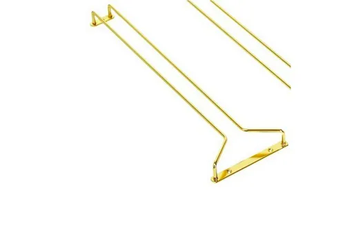 FUCHS Gläserhalter Weinglashalter messing 615x115mm von FUCHS