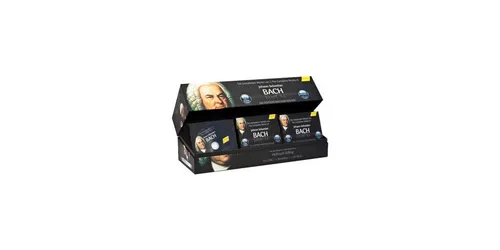 Hörspiel-CD Die komplette Bach-Edition der Bachakademie Stuttgart - Hörbücher mit 175 Stunden Meisterwerken von Johann Sebastian Bach, inklusive 172 CDs und einer CD-ROM mit 5000 Seiten Textmaterial, in edler Verpackung und hochqualitativem Klappschuber.