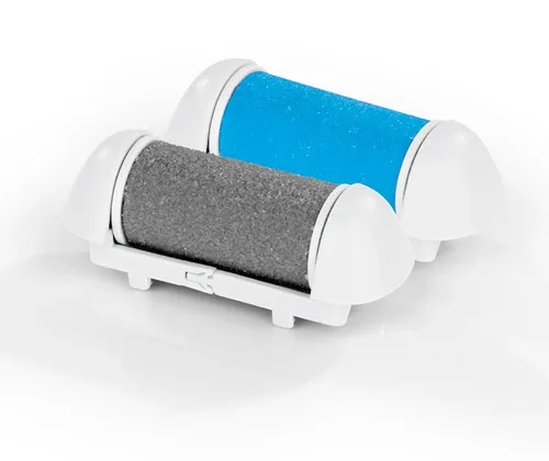 OUTLET-NORD Hornhautentferner Ersatzrolle Deluxe, VITALmaxx Ersatzset für den Hornhautentferner Deluxe, 2tlg.