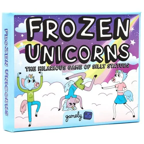 Gamely Frozen Unicorns: EIN Spiel zum gemeinsamen Lachen für Kinder und Erwachsene.