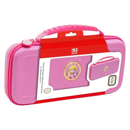 R.D.S. INDUSTRIES, INC. – Game Traveler Deluxe Reiseetui für Nintendo Switch, Princess Peach (PP12)
