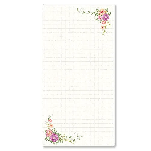 Notizblöcke, Schreibblöcke BLUMENBRIEF | DIN LANG Format | 2 Blöcke