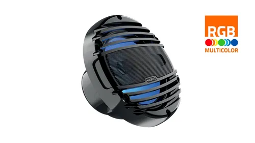 HMX 6.5-LD-TC Marine Coax RGB LED Set - Car-HiFi-Lautsprecher mit 6.5'' Woofer und RGB LED, ideal für beeindruckenden Sound und visuelle Effekte auf dem Wasser.