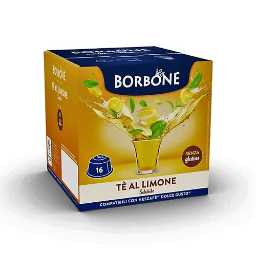 Die Limone, Kompatible Kapseln Mit Dolce Gusto, Caffè Borbone, 16 Stück