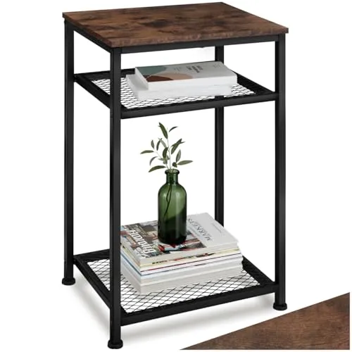 TecTake Beistelltisch York in braun von tectake