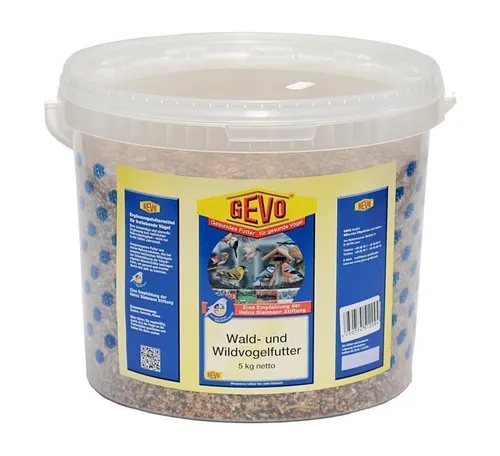 GEVO Wald- und Wildvogelfutter 5 kg Eimer