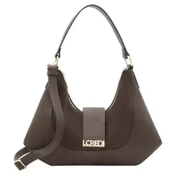 L.Credi Rebecca Schultertasche 43 cm  braun