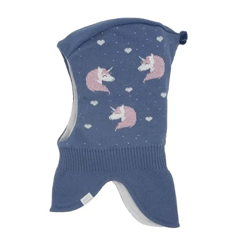 maximo Mini Girl-Schlupfmütze Jacquard Einhorn von Maximo