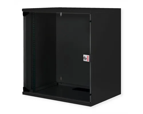 19-Zoll Wandgehäuse Basic 9 HE - Rackmontage-Schränke & -Rahmen, ideal für platzsparende Wandmontage und bietet 12 HE für eine flexible Geräteanordnung.