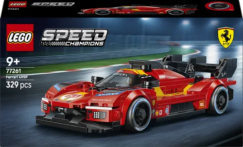 LEGO® Speed Champions 77261 - Ferrari 499P - Ab 01.06.2025 erhältlich! - Vollständiges LEGO Set mit 329 Teilen für kreative Bausteinliebhaber ab 9 Jahren. Erlebe den legendären Ferrari 499P in der Themenwelt SPEED CHAMPIONS.