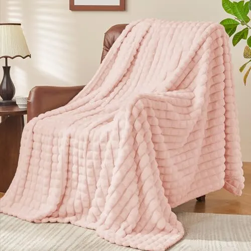 BEDELITE Kuscheldecke Flauschig Decke 150x200 in pink von BEDELITE