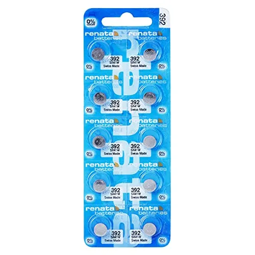 Renata 392 SR41W Batterie – Swiss Made - Hochwertige Renata 392 SR41W Batterie für zuverlässige Energieversorgung in verschiedenen Geräten. Swiss Made für geprüfte Qualität und Langlebigkeit.