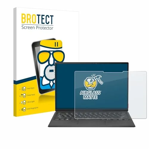 BROTECT Entspiegelungs Schutzglas für ASUS Rog Flow Z13 2022 - Displayschutz für tragbare Computer mit extrem kratzfestem 9H Schutz, Anti-Reflex und Anti-Fingerprint für ein klareres Display ohne störende Spiegelungen.