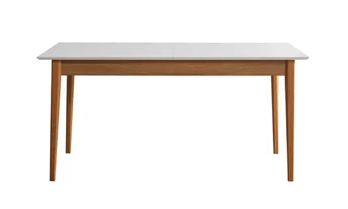 Tisch Designer Esstisch Weiß Modern Komfortable Esszimmermöbel Holztischplatte