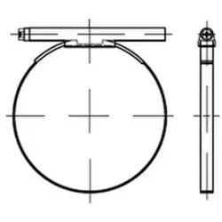 DIN 3017 Schlauchschellen A 4 60-80/12 C7 - 25 Stück - Hochwertige DIN 3017 Schlauchschellen mit Schneckenantrieb, ideal für sichere Verbindungen im Sanitär- und Fahrzeugbau. Set mit 25 Stück für vielseitige Anwendungen.