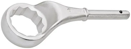 Gedore 2 A 95 Zugringschlüssel – 12-kant, gekröpft, 95 mm - Werkstatt-Schraubenschlüssel, ideal für enge Räume, ermöglicht präzises Arbeiten mit 12-kant Profil für optimalen Halt.