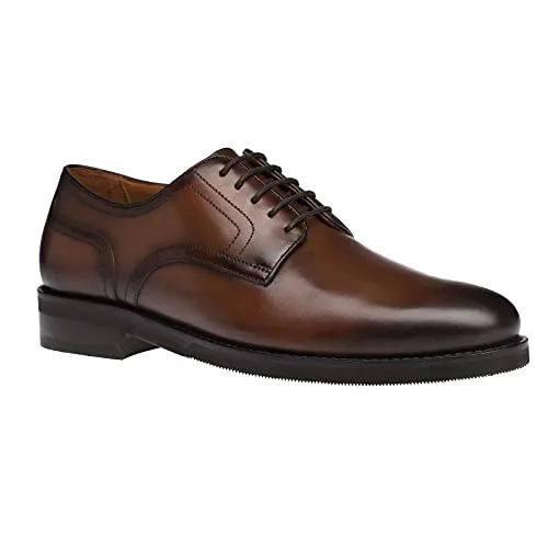 Gordon & Bros. Herren Schnürhalbschuhe Rick, Männer Businessschuhe,Budapester,Office,büro,Freizeit,Men's,Man,Men,Schnuerer,Brown,41 EU / 7.5 UK