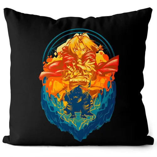 Iron Alchemist Kissen mit Füllung 40cm Baumwolle fullmetal roy brotherhood