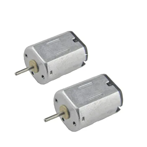 Produktbild CHANCS 2 stück von Kleiner DC N20 Motor 1,5V-3V Geschwindigkeit 23500r/min Mini-DC-Motor