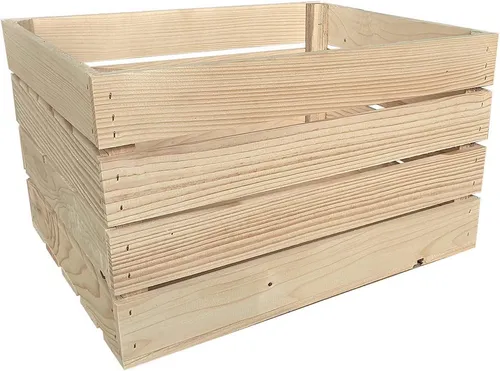 sunnypillow Holzkiste Holzkisten in vielen Farben zur Auswahl, Einzelkiste 50x40x30cm