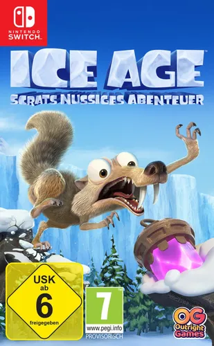 Ice Age: Scrats nussiges Abenteuer - Adventure-Spiel für die ganze Familie, mit spannenden Herausforderungen und lustigen Charakteren aus dem Ice Age Universum.
