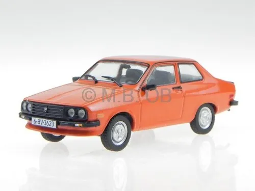 Dacia 1410 Sport rot DDR Ostalgie Modellauto in Vitrine 1:43
