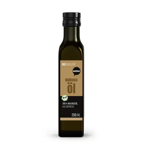 Wohltuer Bio Walnussöl kaltgepresst nährstoffreiches 250ml