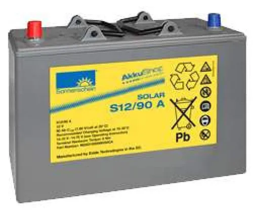Sonnenschein Solar S12/90 A Bleiakku 12Volt 90Ah von Exide