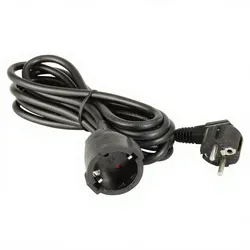 Verlängerungskabel Schwarz von UNITEC