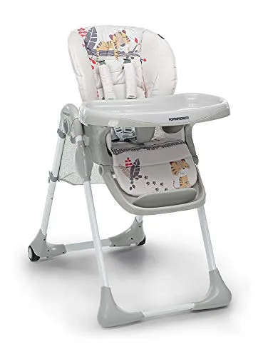 Foppapedretti, Meeting Hochstuhl, für Kinder von 6 bis 36 Monaten (bis zu 15 kg), Baby Tiger