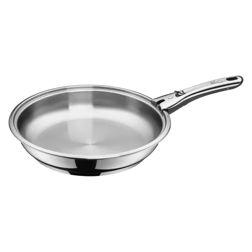 Click&Serve Bratpfanne 28 cm von WMF - Die Click&Serve Bratpfanne mit 28 cm Durchmesser bietet eine innovative Lösung für platzsparende Aufbewahrung. Der abnehmbare Griff sorgt für Flexibilität und einfache Handhabung. Spülmaschinengeeignet für müheloses Reinigen.