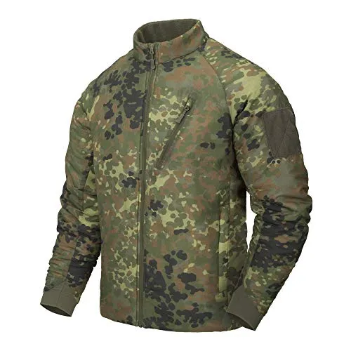Helikon-Tex Wolfhound Jacke - Flecktarn - Funktionsjacke mit Climashield Apex Isolierung, bietet optimale Wärme und Atmungsaktivität für Outdoor-Enthusiasten, leicht und ideal für alle Jahreszeiten.