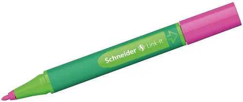 SCHNEIDER Filzstift Faserschreiber Link-It 1,0 mm fashion-pink (10 Stück)
