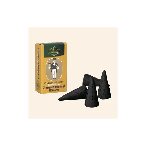 - Räucherkerzen Nostalgieedition Bergmannsduft, Riesen XL, 4 Stück 1503