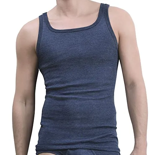 Ammann Herren Shirt Untershirt Jeans Unterhemd, Farbe:Navy, Artikel:-22 dunkelblau, Größe:12