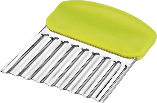 Ibili Wellenschneider, Edelstahl/Kunststoff, 8,5x7,5 cm, grün/silber