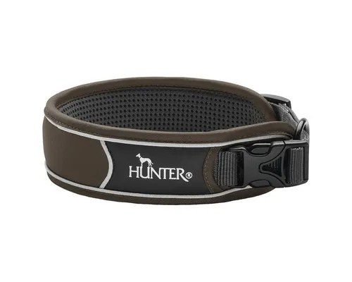 Hunter Tierbedarf Hunde-Halsband Halsband Divo braun/grau von Hunter Tierbedarf