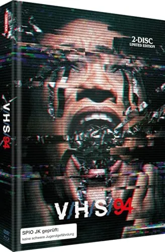 V/H/S/94 - 2-Disc Limited Mediabook (Cover C) - Horrorfilm aus 2021 im exklusiven Mediabook, untertitelt in Deutsch und Englisch, ideal für Sammler und Fans von spannenden Geschichten.