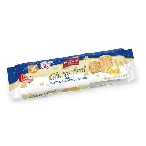 Mini Butter Spekulatius gluten und laktosefrei Mürbegebäck 150g