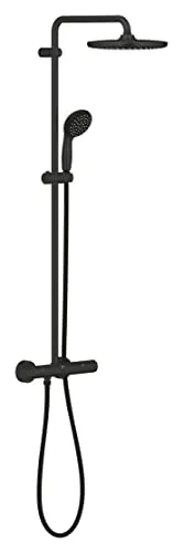 GROHE Vitalio Start Duschsystem mit Thermostatbatterie in schwarz von GROHE