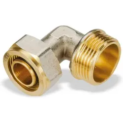 Pipetec Schraub-Übergangswinkel mit Außengewinde 26x3 - 1